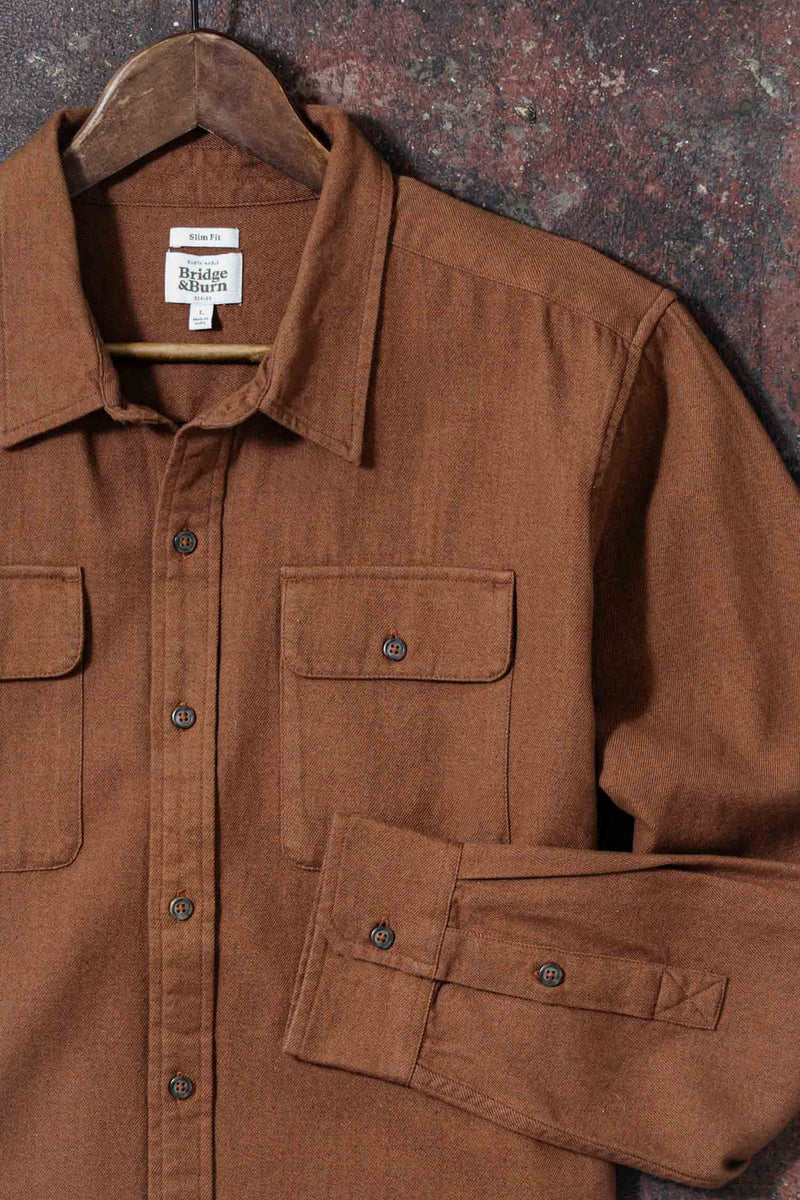 terracotta dress shirt FatFace