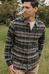 Larson Shirt | Volcanic Plaid | Bridge & Burn