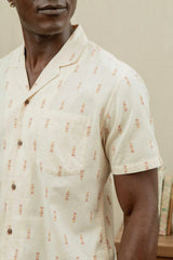 Collins Slim Shirt | Dune Chevron | Bridge & Burn