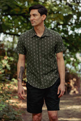 Harbor Slim Shirt | Thyme Arrows | Bridge & Burn