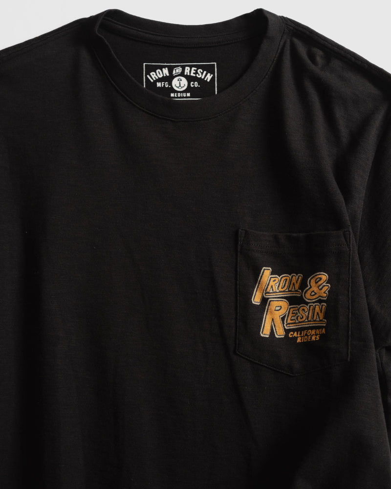 California Rider Pocket Tee | Iron & Resin