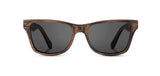 Canby Wood Sunglasses | Distressed Dark Walnut | Grey Polarized | Shwood