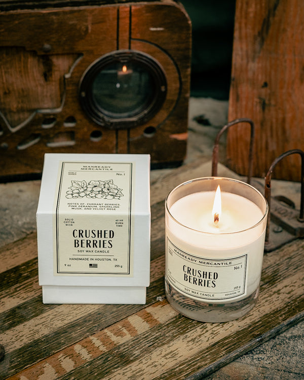 The Noble Series Soy Candle | Crushed Berries | Manready Mercantile