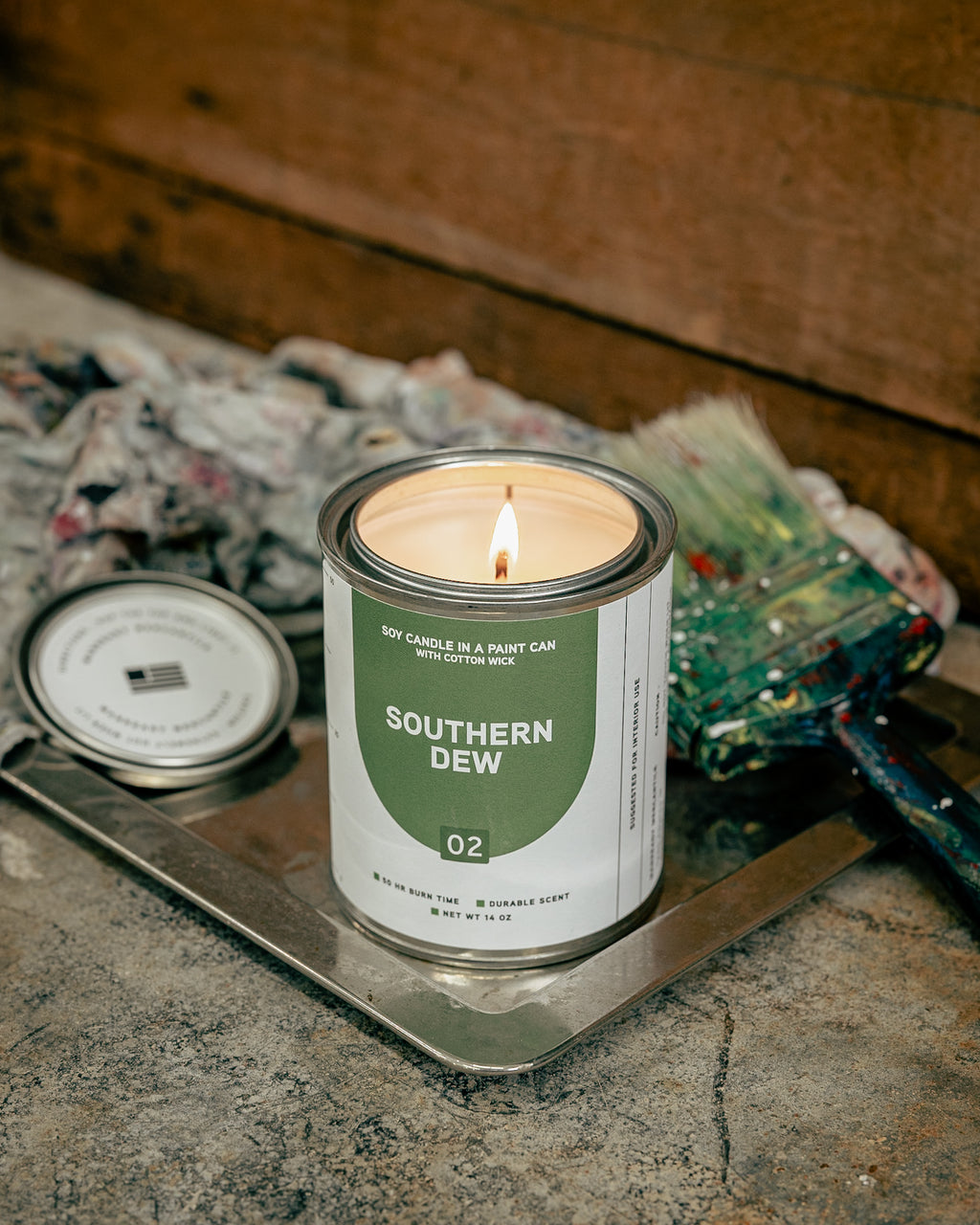 Paint Can Candle 02 Southern Dew