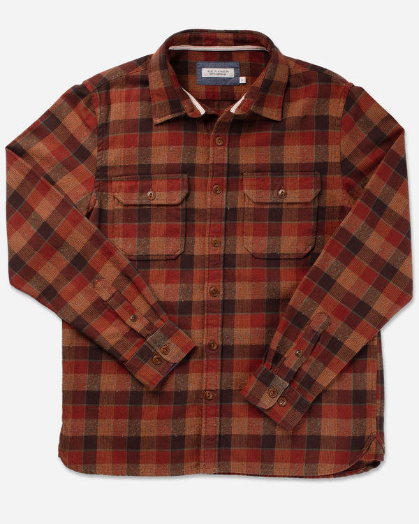 Winter Flannel Shirt | Clay Tile | Ace Rivington