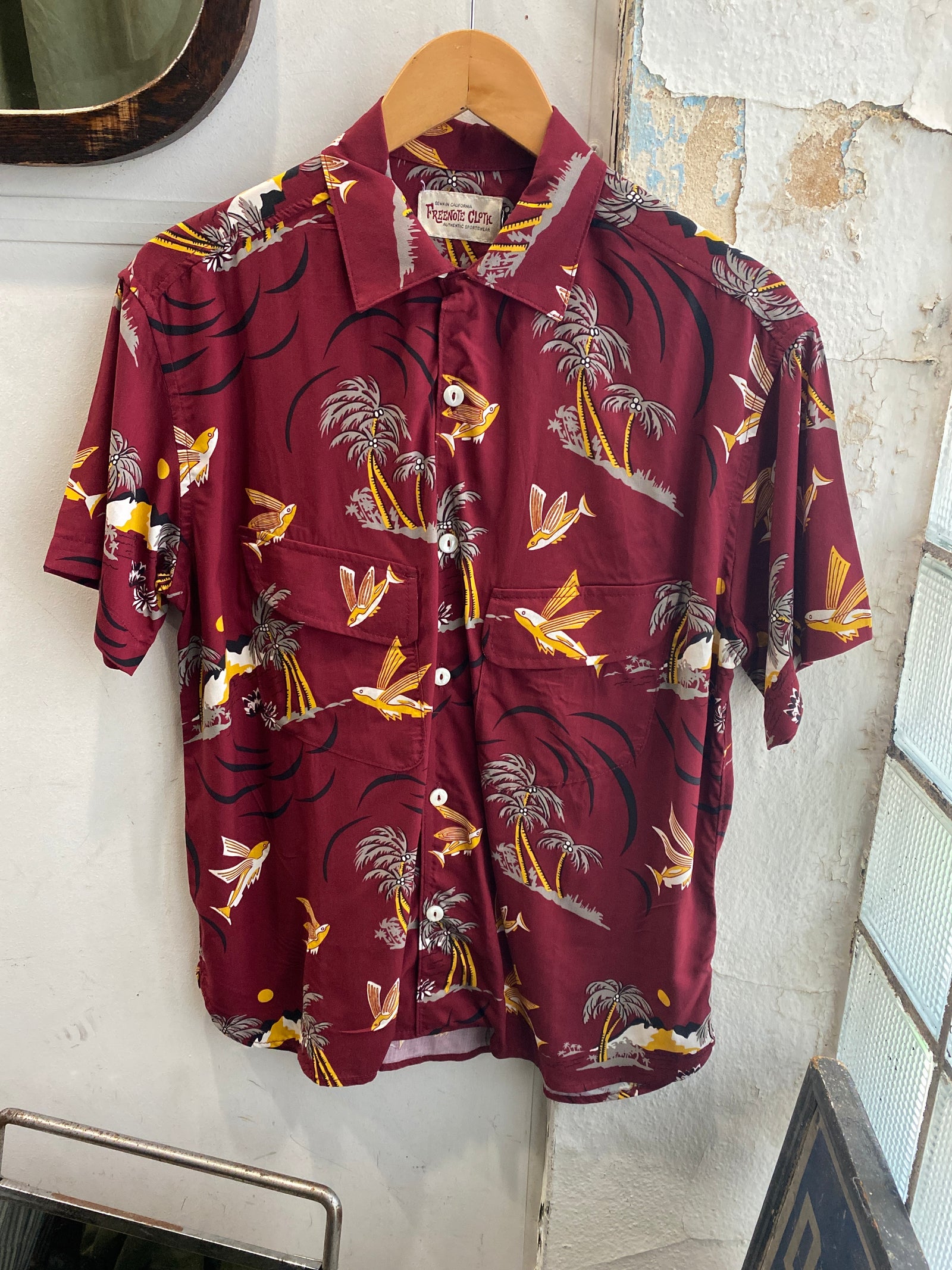 Dean Double Pocket Shirt | Flying Fish | Freenote Cloth – Manready