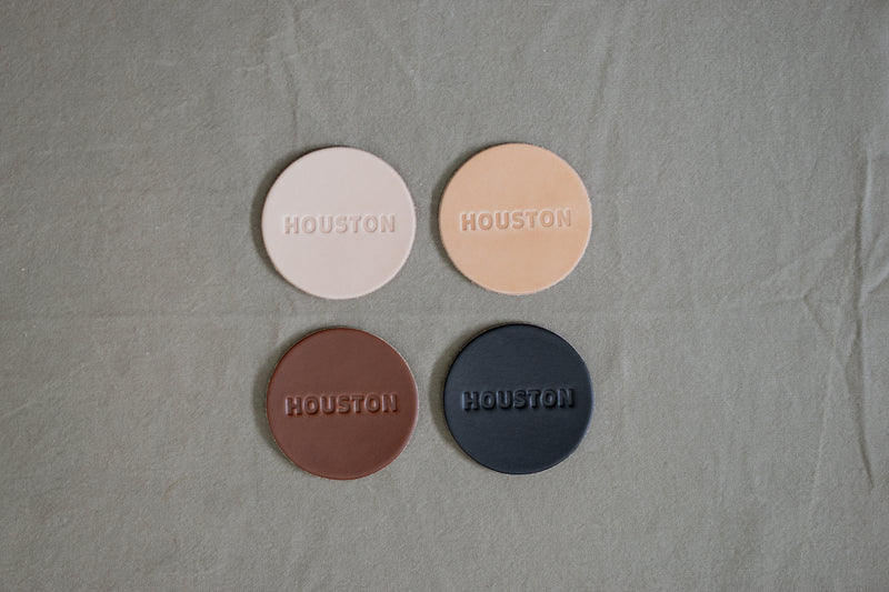 Leather Coaster | Houston | Manready Mercantile