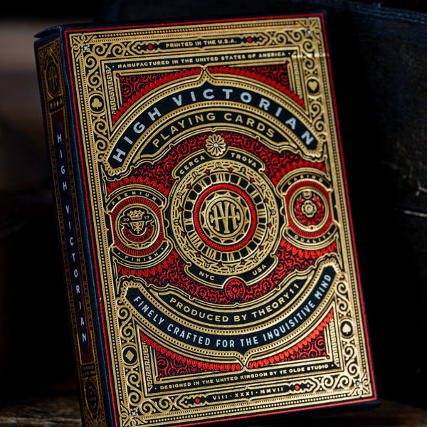 High Victorian Playing Cards | Red | Theory 11