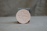 Leather Coaster | Texas Outline | Manready Mercantile