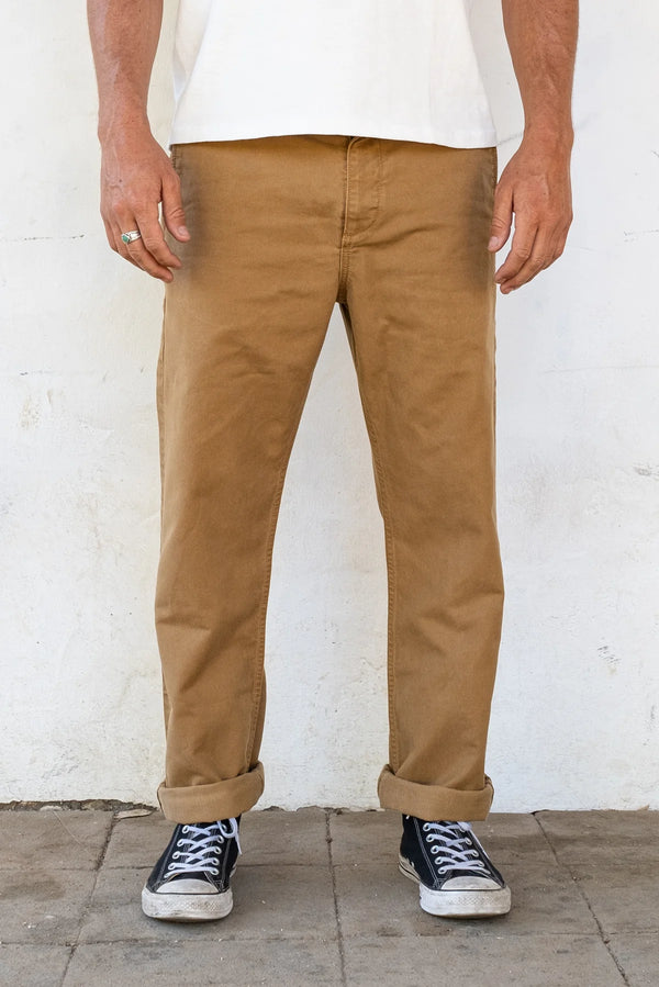 Deck Pant | Khaki | Freenote Cloth