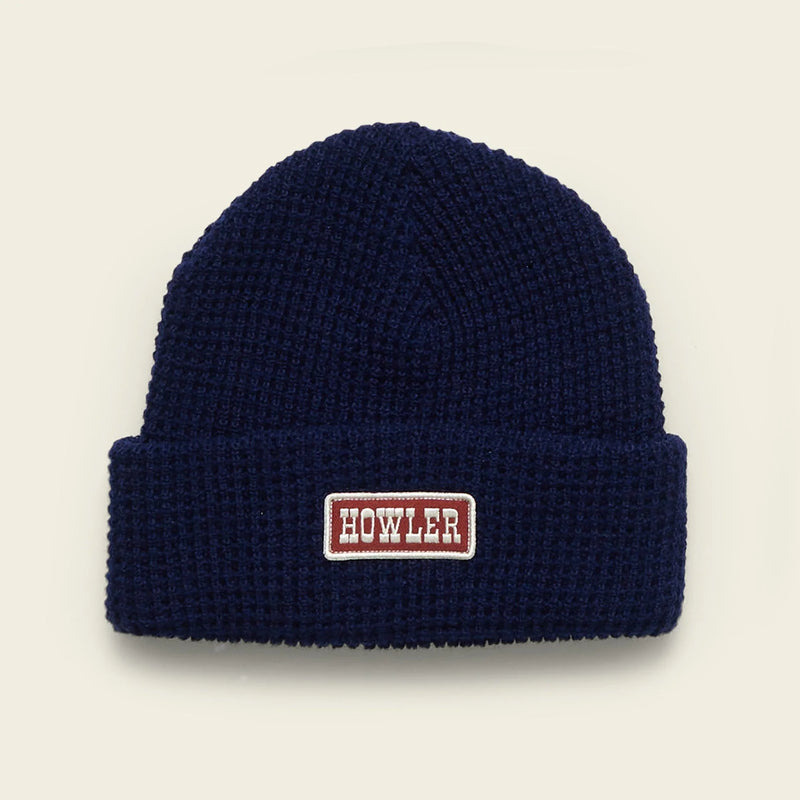 Hawkeye Beanie | Navy Slab | Howler Bros