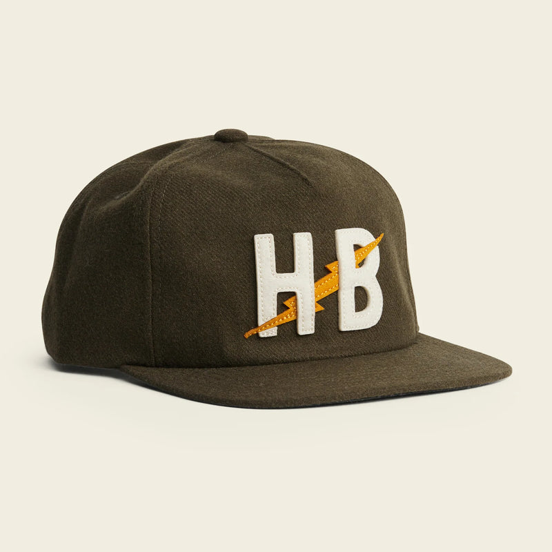 Big HB Snapback | Dark Olive | Howler Bros