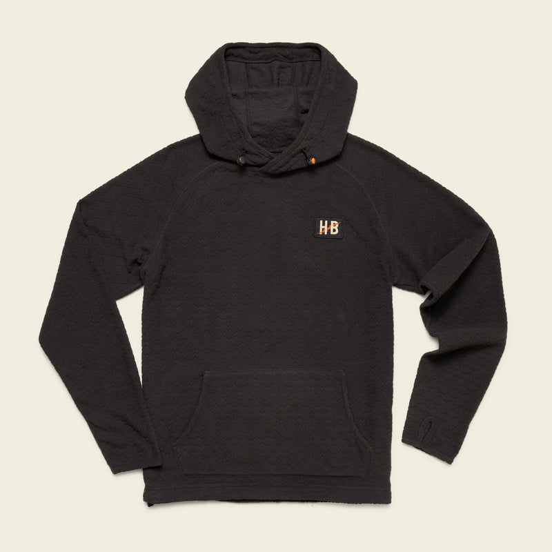 Palo Duro Fleece Hoodie | Mountain Grid Antique Black | Howler Bros