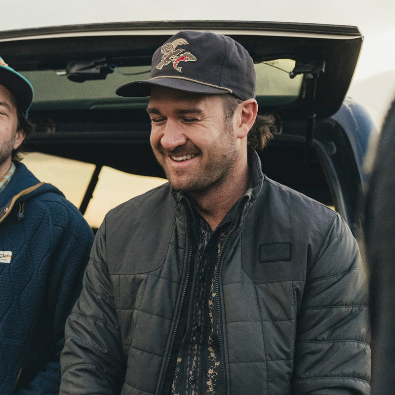 Osprey Prey Snapback | Black Twill | Howler Bros