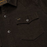 Banning Corduroy Snapshirt | Antique Black | Howler Bros