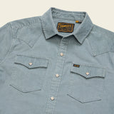 Banning Corduroy Snapshirt | Iron Blue | Howler Bros