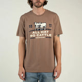 All Hat No Cattle Tee | Light Brown | Sendero Provisions Co