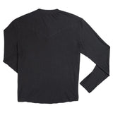 Tex Western L/S Henley | Charcoal | Sendero Provisions Co