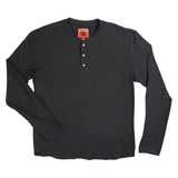 Tex Western L/S Henley | Charcoal | Sendero Provisions Co