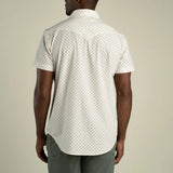 Confluence Tech S/S Shirt | Tejas Amigos - Cream | Sendero Provisions Co