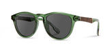 Francis ACTV Sunglasses | Emerald / Elm Burl / Lite Plus Polarized Grey | Shwood