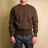 Deck Sweatshirt | Chocolate | Freenote Cloth