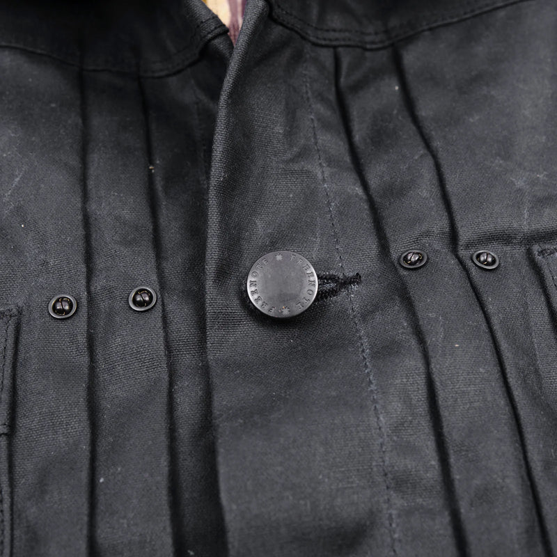 Riders Jacket | Black - Brown Interior | Freenote Cloth
