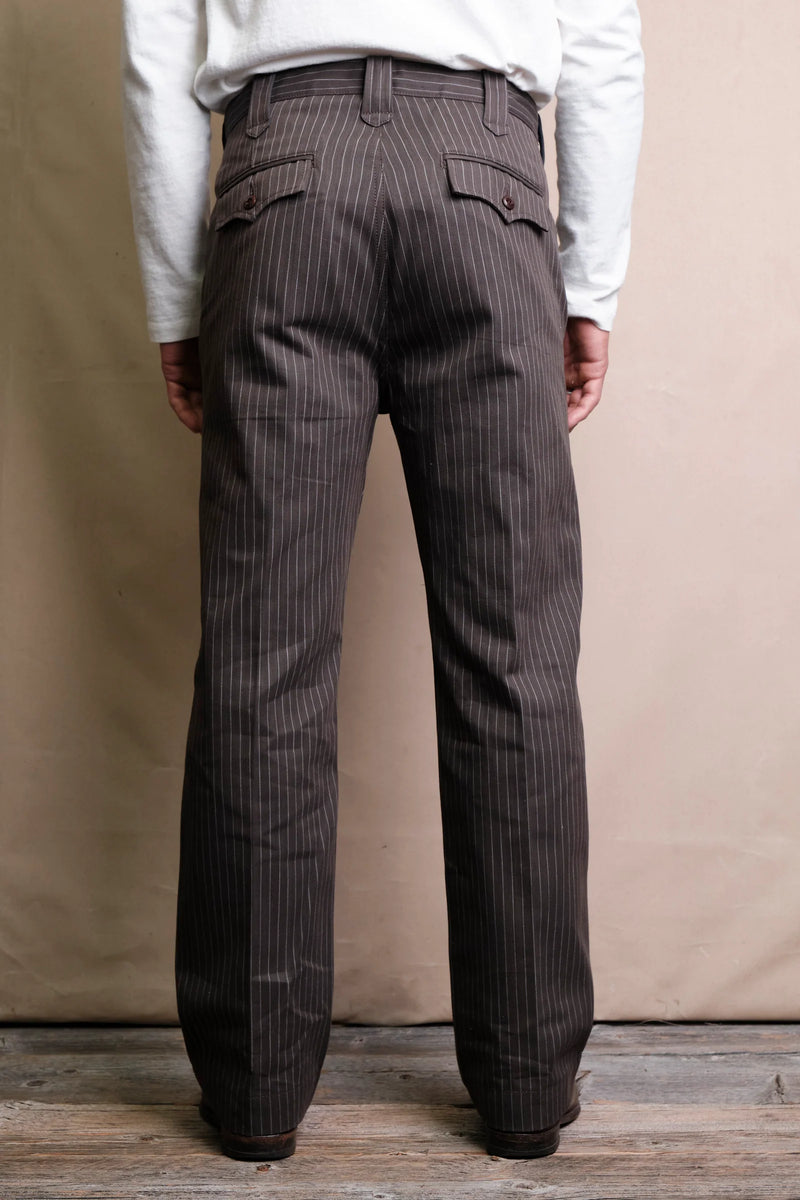 Duster Pant | Brown Stripe | Freenote Cloth – Manready Mercantile