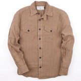 Wells Shirt | Gold Stripe | Freenote Cloth