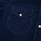 Packard Shirt | Indigo Corduroy | Freenote Cloth