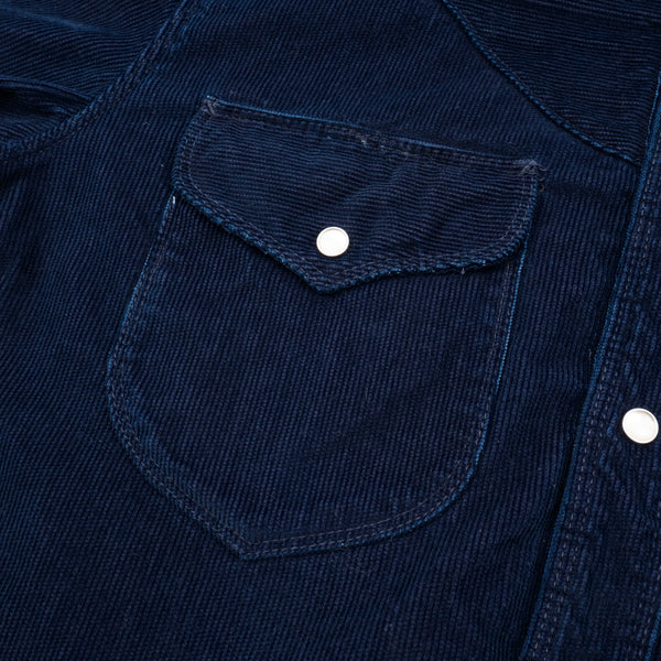 Packard Shirt | Indigo Corduroy | Freenote Cloth