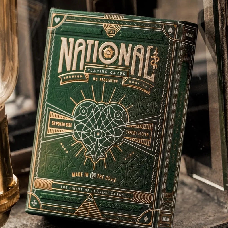 National Playing Cards | Green | Theory 11