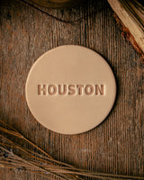 Leather Coaster | Houston | Manready Mercantile