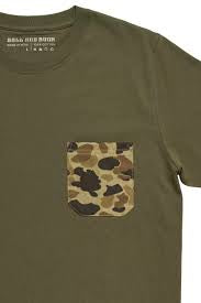 Original Camo Pocket Tee | Olive | Ball and Buck