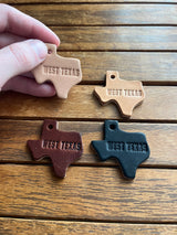 Leather Texas Key Tag | West Texas | Manready Mercantile