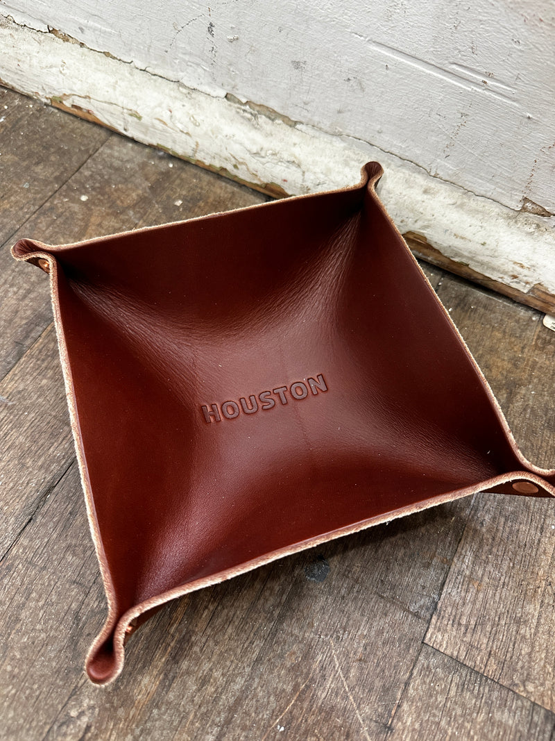 Leather Valet Tray | Houston | Manready Mercantile