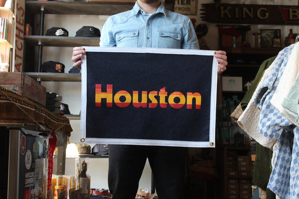 Banner | Houston Retro Astros | Oxford Pennant x Manready Mercantile