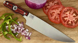 8" Chefmaster Knife | Pakka Wood Grip | Hoffner Knives