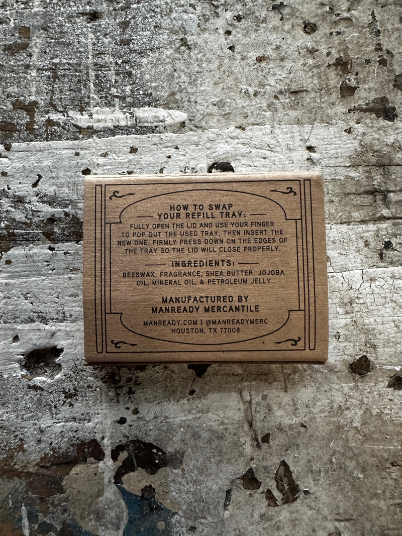 CADE | Solid Cologne Refill | Manready Mercantile