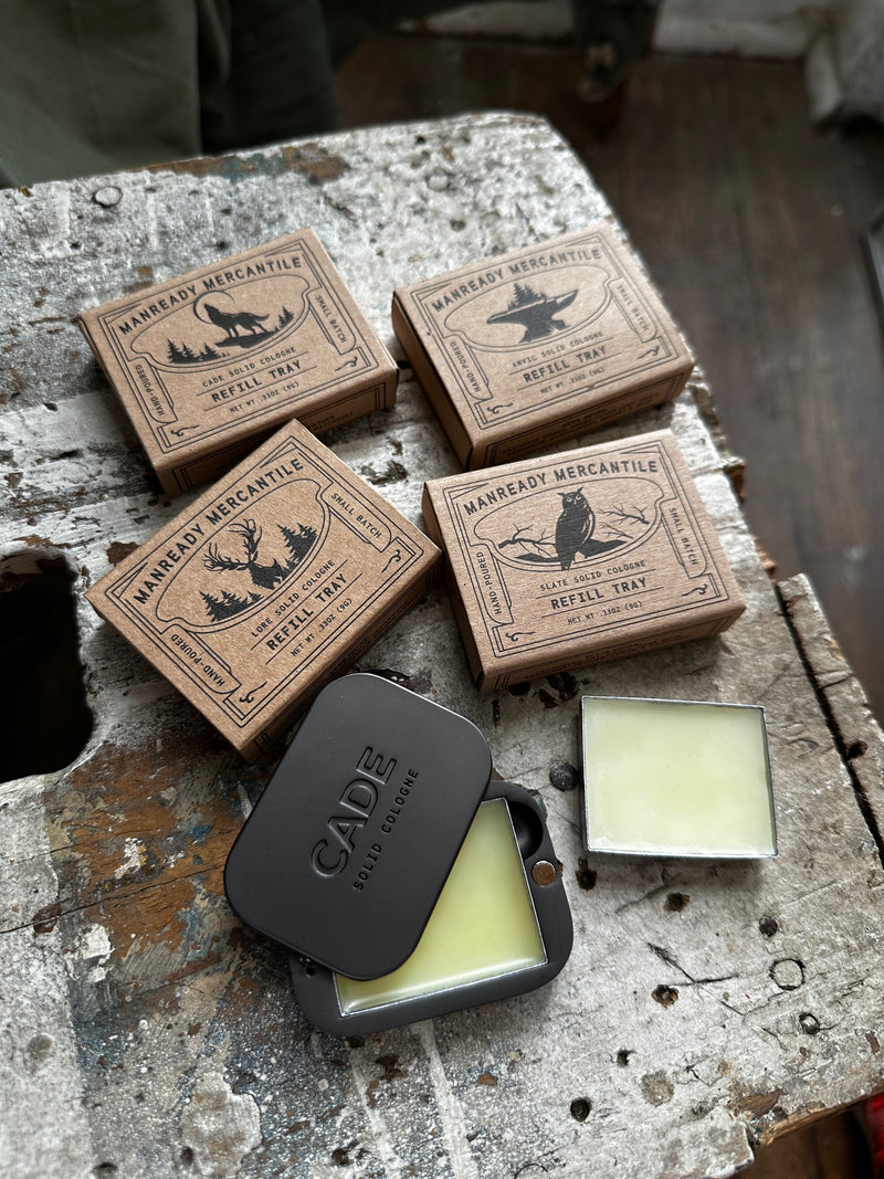 ANVIL | Solid Cologne Refill | Manready Mercantile