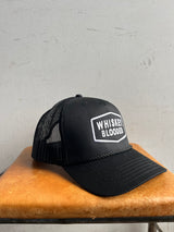 Embroidered Trucker Hat  | Whiskey Blooded Patch | Manready Mercantile