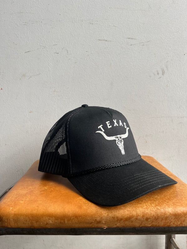 Embroidered Trucker Hat  | Texas Longhorn | Manready Mercantile