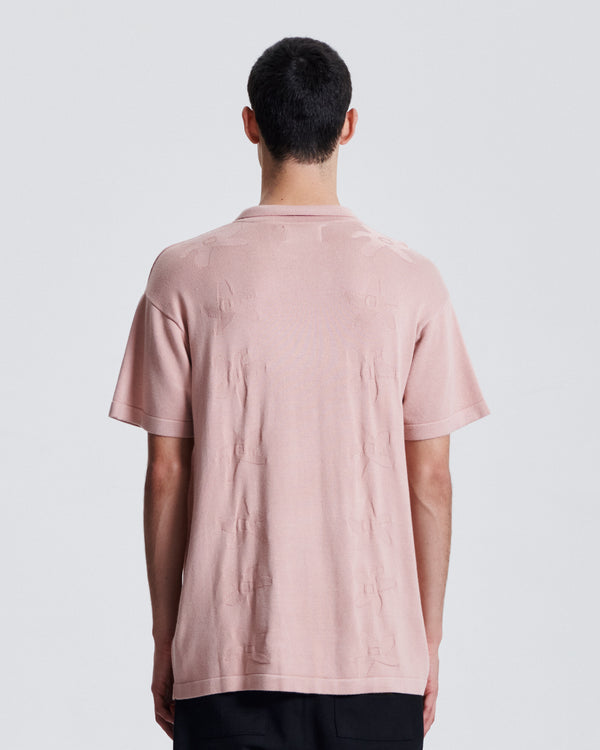 Seeker Polo Shirt | Dark Peach | Critical Slide