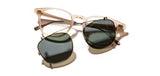 Kennedy City Sunglasses | Ivory & Brazed Steel | G15 Polarized | Shwood x Iron & Resin