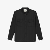 Linder Long Sleeve Shirt | Black | Monadic Clothing