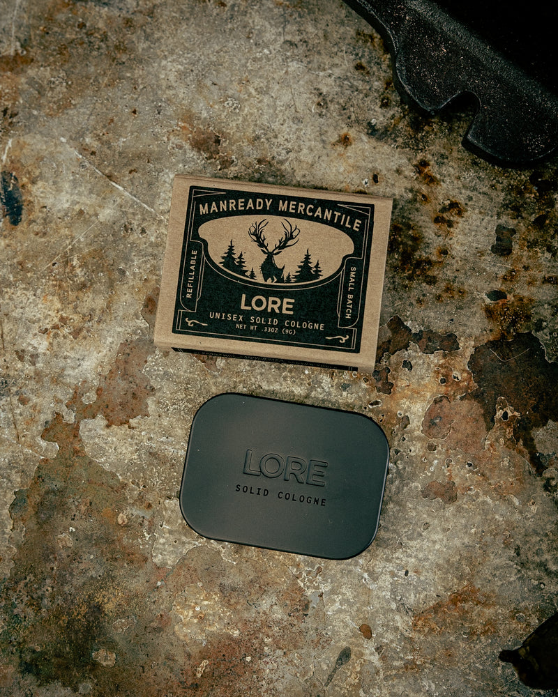 LORE | Solid Cologne | Manready Mercantile