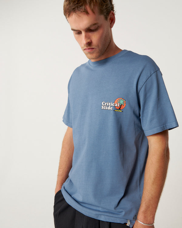 Oasis Tee | Blue | Critical Slide