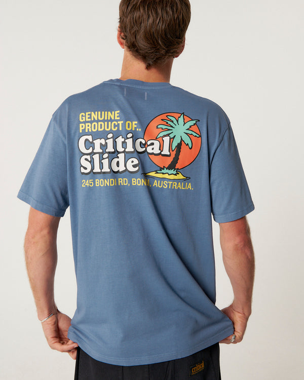 Oasis Tee | Blue | Critical Slide