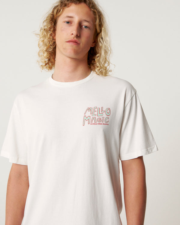 Mellow Magic Tee | Vintage White | Critical Slide