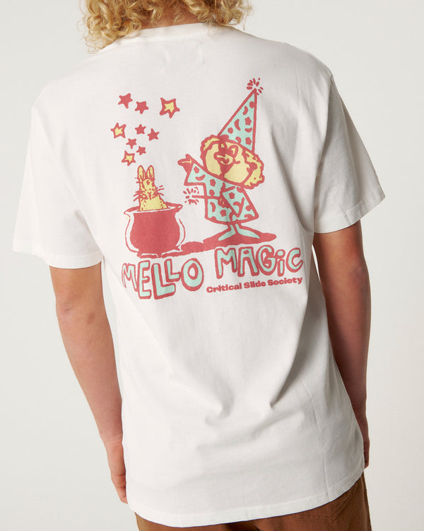 Mellow Magic Tee | Vintage White | Critical Slide